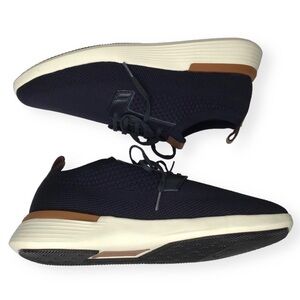 NWOT WOLF & SHEPARD SwiftKnit Derby Sneaker in Navy Size 8.